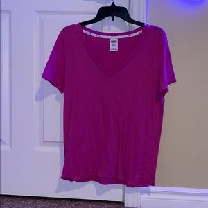 PINK pink short sleeve T-shirt